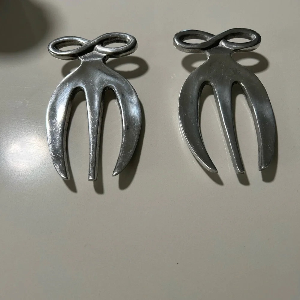 Salad Mixing Serving Forks Set of 2, 5 1/2” X 3”